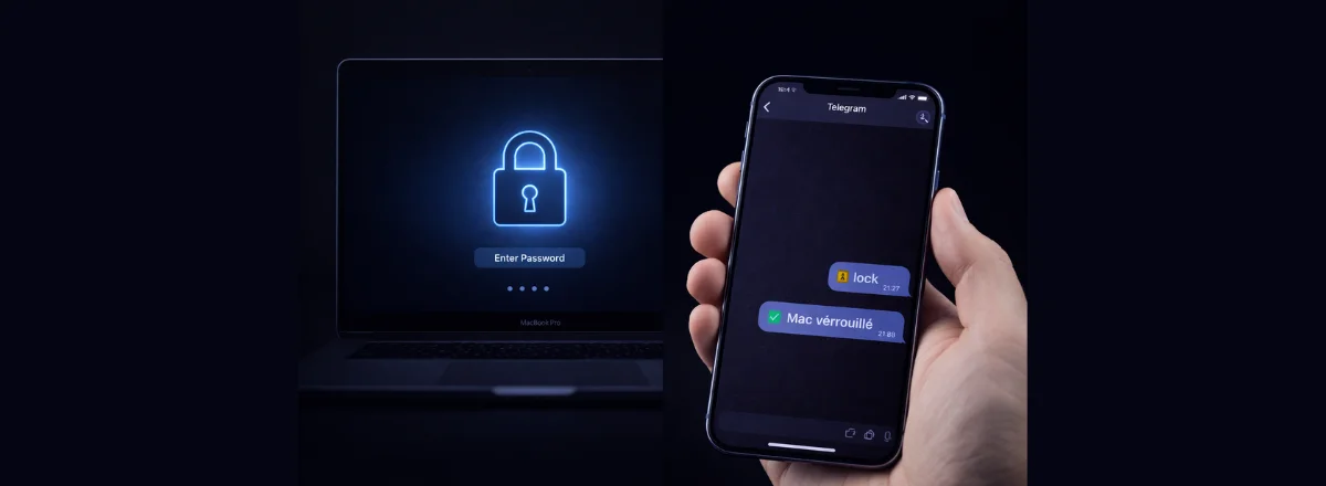 Lock Mac remotely via Telegram