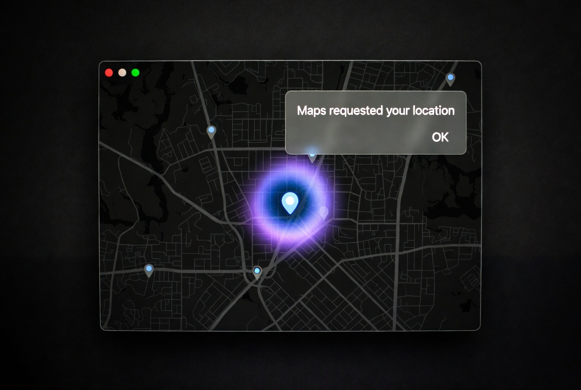 Location access monitoring on macOS